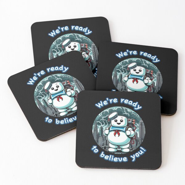 Item preview, Ghostbusters "We're ready to believe you!", Stay Puft designed and sold by fangtasticprint.