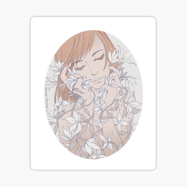 Sanfte Blumen Sticker