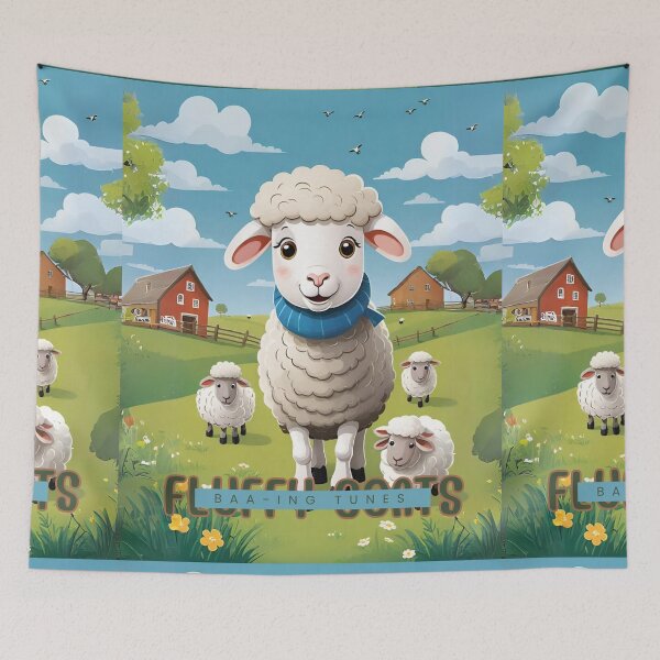 Item preview, Sheep: Fluffy Coats and Baa-ing Tunes  funny cow by CallisC Arts⭐⭐⭐⭐⭐ designed and sold by CallisC-Arts.