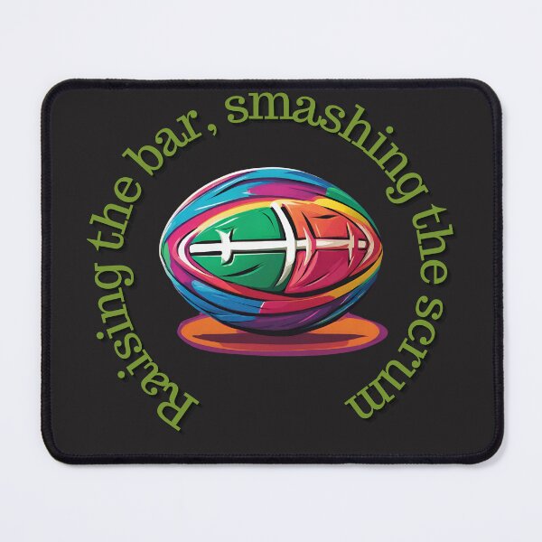 Item preview, Rugby ball-raising the bar, designed and sold by Blue Eye.