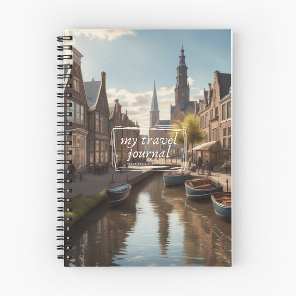 Item preview, My Travel Journal Amsterdam  designed and sold by MissMabelsWorld.