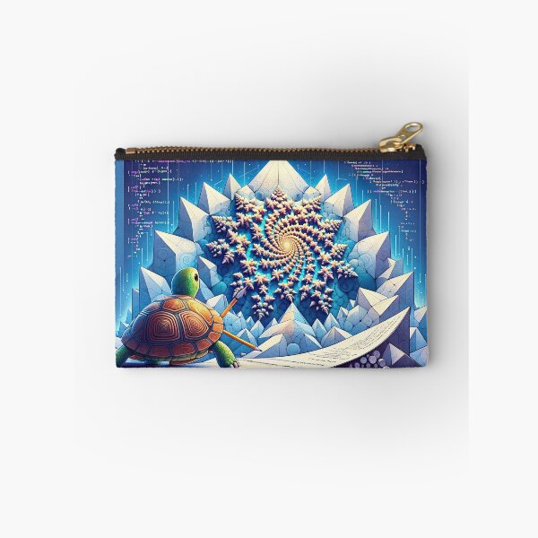 Item preview, Recursive Realms: The Turtle's Guide to Fractal Coding designed and sold by TuringTacoTales.