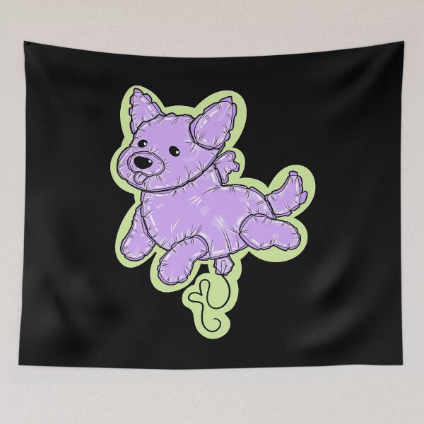 Item preview, Balloon Cute Corgi  designed and sold by DrawsCutePaws.