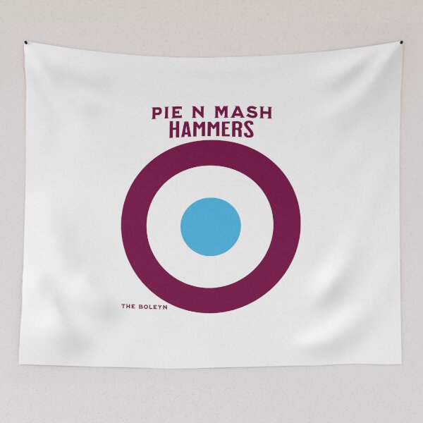 Item preview, Pie n Mash West Ham Mod Target Merch 60s Music Retro Mod designed and sold by All1Mod.