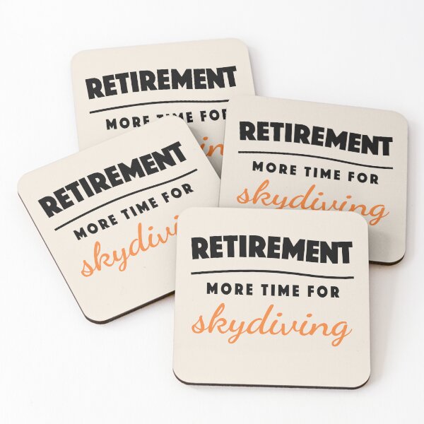 Item preview, Retirement Gift Retired Elderly Party Skydiving designed and sold by popanato.