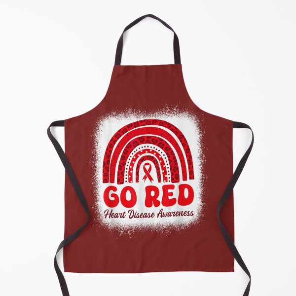 Item preview, Go Red Rainbow Heart Disease Awareness designed and sold by THIENVT.