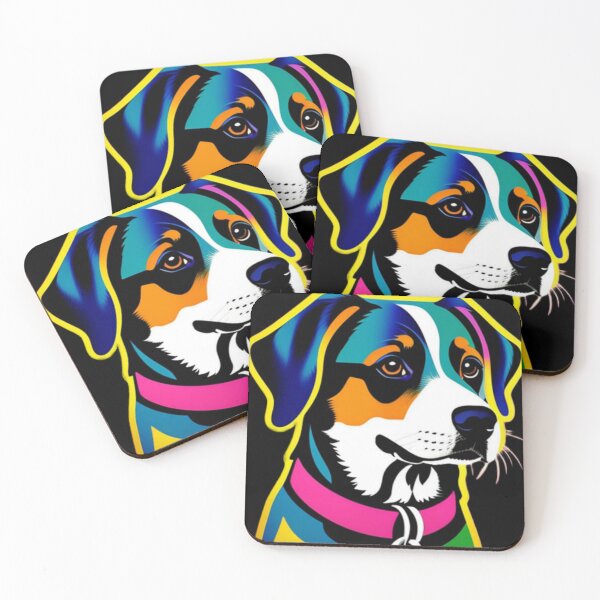 Artikelvorschau, Hundeaufkleber entworfen und verkauft von Flowerslaps.