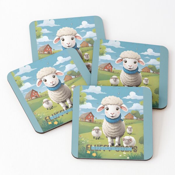 Item preview, Sheep: Fluffy Coats and Baa-ing Tunes  funny cow by CallisC Arts⭐⭐⭐⭐⭐ designed and sold by CallisC-Arts.