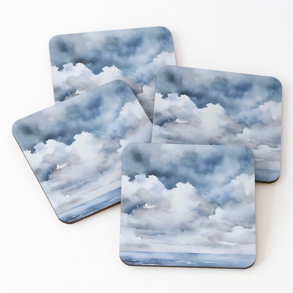 Item preview, Ocean Clouds Tranquility designed and sold by colorvisionart.