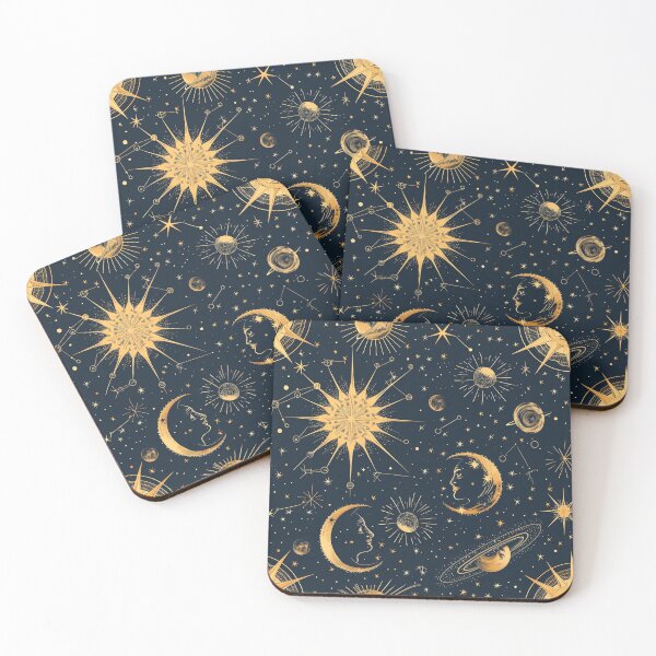 Item preview, Celestial Wonders - Vintage Astrology and Astronomy Pattern designed and sold by Sir Meow Meow.