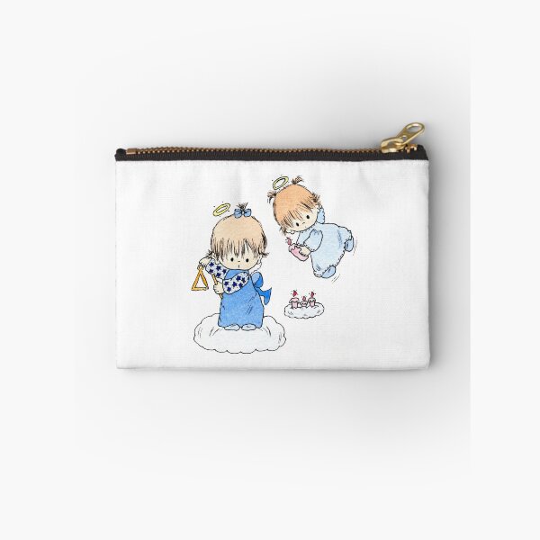 Item preview, Two little angels with candles on clouds designed and sold by taritingle.