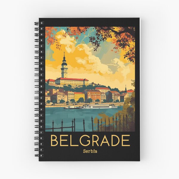 Item preview, A Vintage Travel Illustration of Belgrade - Serbia  designed and sold by GoodOldVintage.