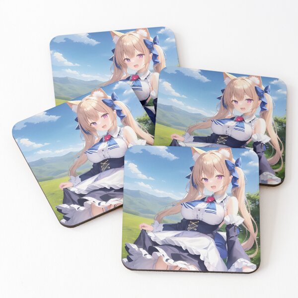 Item preview, Blonde Cat Ecchi  Ecchi Anime Waifu maid sama designed and sold by lifeissheep.