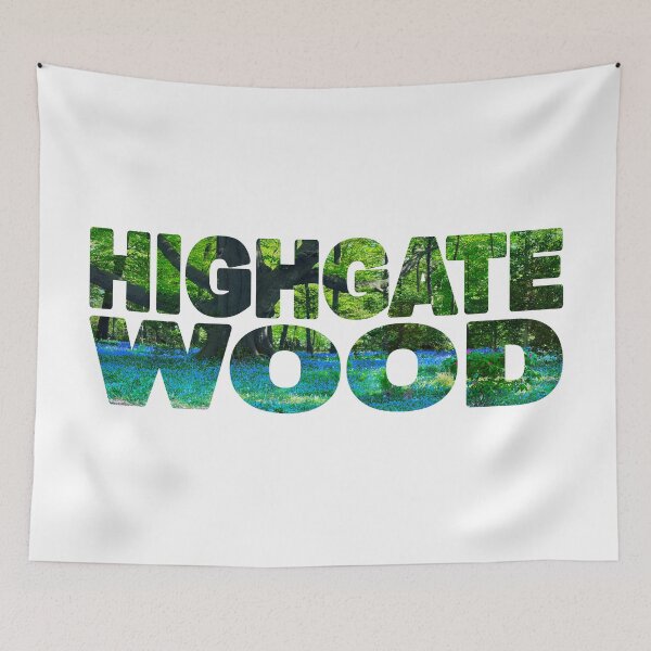 Item preview, HIGHGATE WOOD - London England Bluebells designed and sold by Adam Gormley.