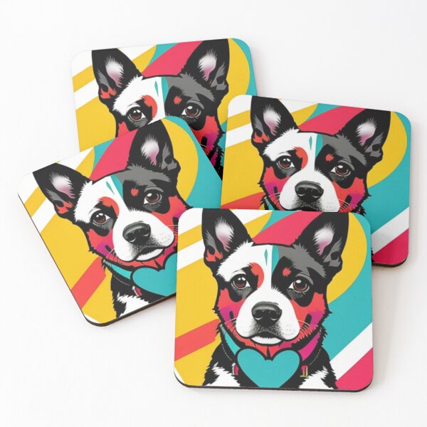 Artikelvorschau, Hundeaufkleber entworfen und verkauft von Flowerslaps.