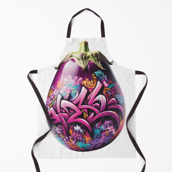 Item preview, Queer Aubergini with Urban Graffiti designed and sold by PEACHFULLY.
