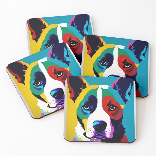 Artikelvorschau, Hundeaufkleber entworfen und verkauft von Flowerslaps.