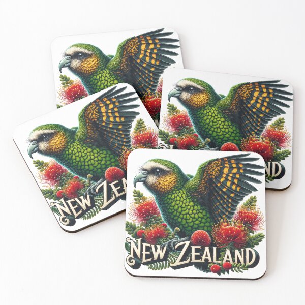 Item preview, New Zealand Kakapo Splendor designed and sold by HomeAndHope.