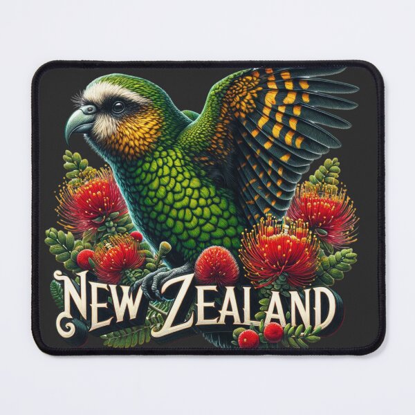Item preview, New Zealand Kakapo Splendor designed and sold by HomeAndHope.