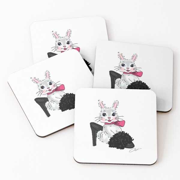 Item preview, Vintage bunny and black stiletto  designed and sold by Life's eye Art and photography.