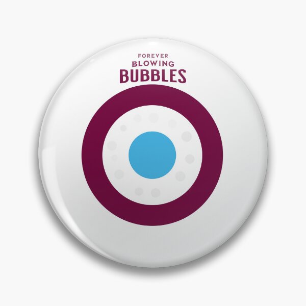 Item preview, Forever Blowing Bubbles West Ham Mod Target Merch 60s Music Retro Mod designed and sold by All1Mod.