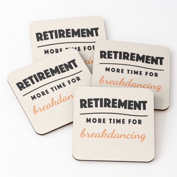 Item preview, Retirement Gift Retired Elderly Party Breakdancing designed and sold by popanato.