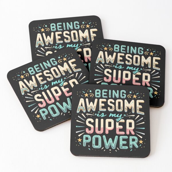 Item preview, Being Awesome Is My Superpower designed and sold by MillenniumDrip.
