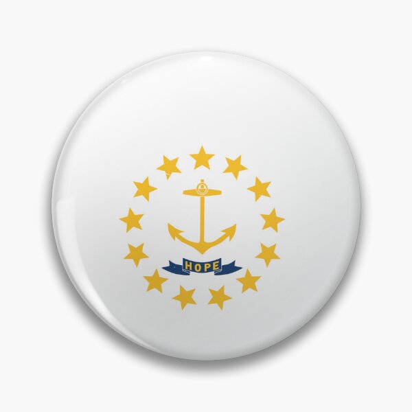 Item preview, U.S. State - I Love Rhode Island - Rhode Island Flag designed and sold by ArtProjectShop.