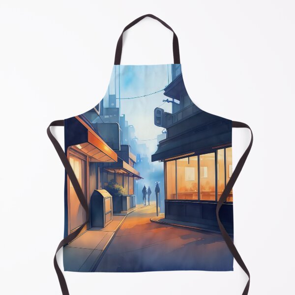 Item preview, Urban sunrise, empty streets, glowing storefronts, serene atmosphere. designed and sold by ArtComixHaven.