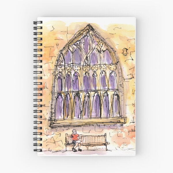 Item preview, Coventry Cathedral Ruins - Ink and Watercolour Urban Sketch designed and sold by paleheather.