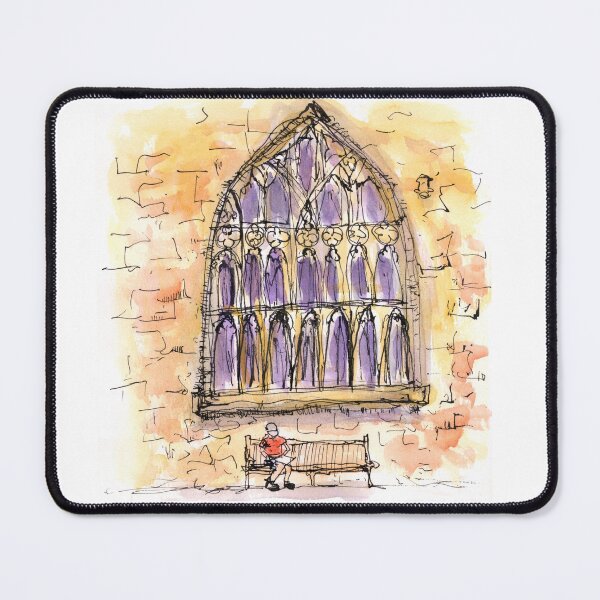 Item preview, Coventry Cathedral Ruins - Ink and Watercolour Urban Sketch designed and sold by paleheather.