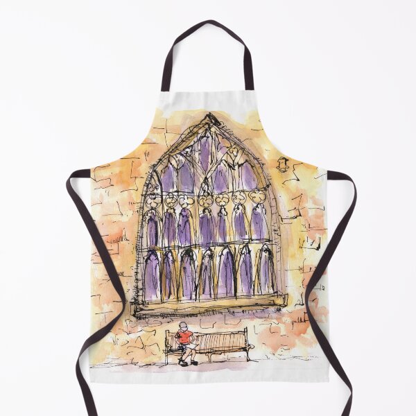 Item preview, Coventry Cathedral Ruins - Ink and Watercolour Urban Sketch designed and sold by paleheather.