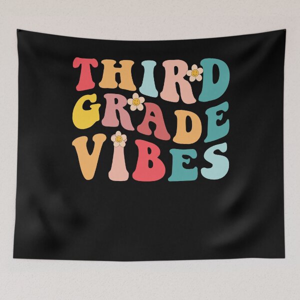 Item preview, Third Grade Vibes Groovy Summer Graduation Teacher Students designed and sold by MobyStickers.