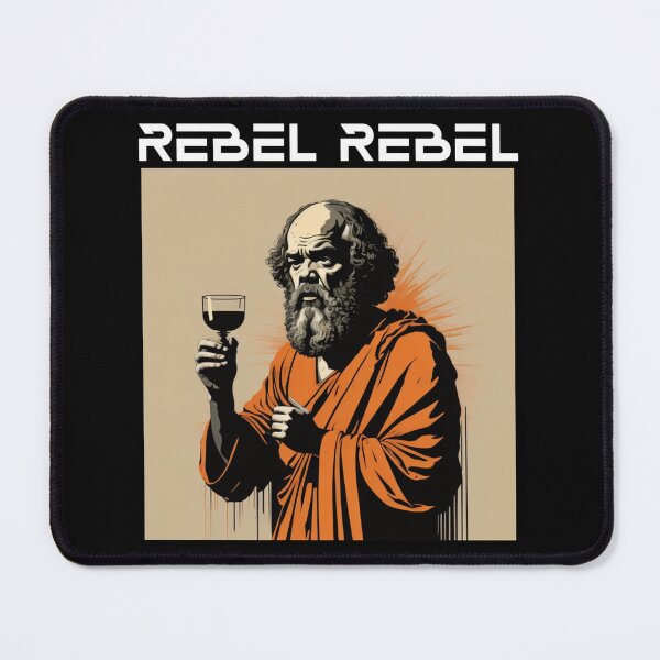 Item preview, Rebel Rebel - Socrates designed and sold by Black Couch Lounge.