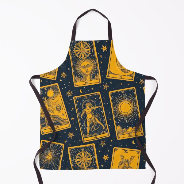 Item preview, Mystic Tarot Tapestry - Enigmatic Card Deck Pattern designed and sold by Sir Meow Meow.