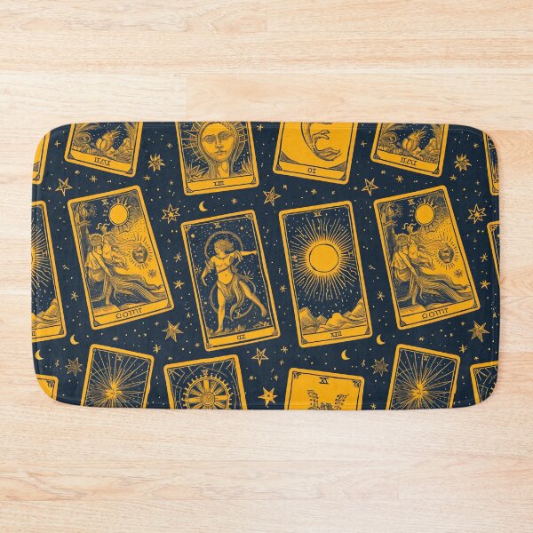 Item preview, Mystic Tarot Tapestry - Enigmatic Card Deck Pattern designed and sold by Sir Meow Meow.