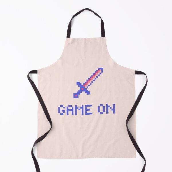 Item preview, GAME ON with pixel art sword designed and sold by lisousisa.