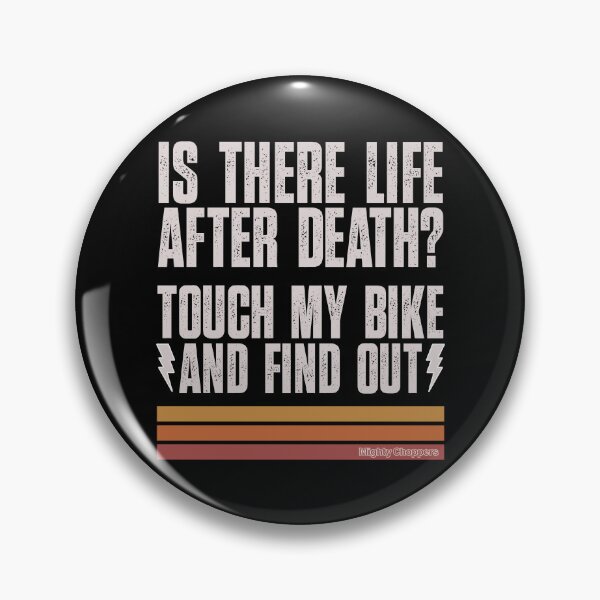 Artikelvorschau, Gibt es ein Leben nach dem Tod? Berühren Sie mein Fahrrad und finden Sie es heraus – wichtige Ratschläge eines erfahrenen Bikers für einen Anfänger entworfen und verkauft von broslaw.