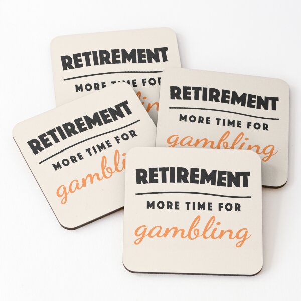 Item preview, Retirement Gift Retired Elderly Party Gambling designed and sold by popanato.