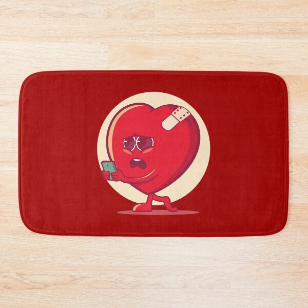 Item preview, Broken hearted broken heart (on light colors) designed and sold by messy-nessie.