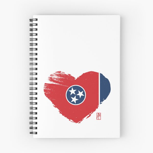 Item preview, U.S. State - I Love Tennessee - Tennessee Flag designed and sold by ArtProjectShop.