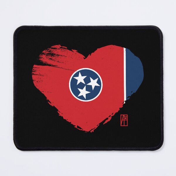 Item preview, U.S. State - I Love Tennessee - Tennessee Flag designed and sold by ArtProjectShop.