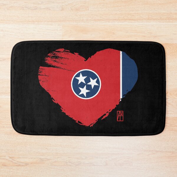 Item preview, U.S. State - I Love Tennessee - Tennessee Flag designed and sold by ArtProjectShop.