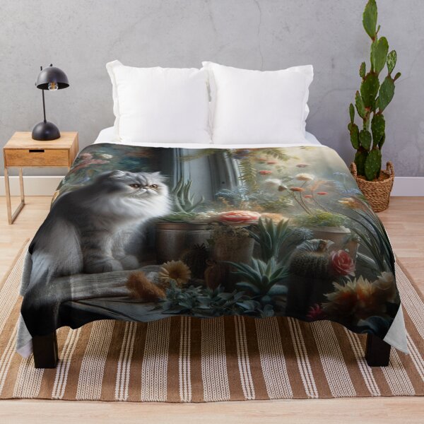 Item preview, Midnight Muse - The Enigmatic Beauty of a Cat in Moonlight designed and sold by ProgressMagnet.