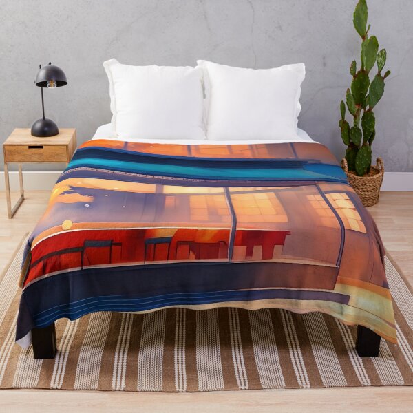 Item preview, Sunset cafe scene, warm lights, serene atmosphere. designed and sold by ArtComixHaven.