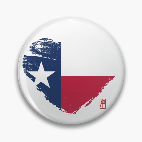 Item preview, U.S. State - I Love Texas - Texas Flag designed and sold by ArtProjectShop.