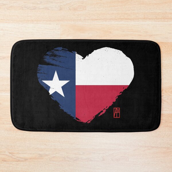 Item preview, U.S. State - I Love Texas - Texas Flag designed and sold by ArtProjectShop.