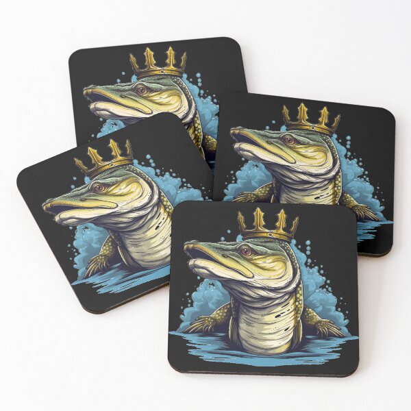 Item preview, Northern Pike King Of The Waters Funny Gifts  designed and sold by DiySystem.