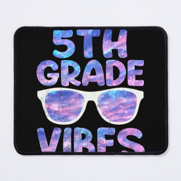 Item preview, 5th Grade Vibes Kids School Summer Graduation Vacation designed and sold by MobyStickers.