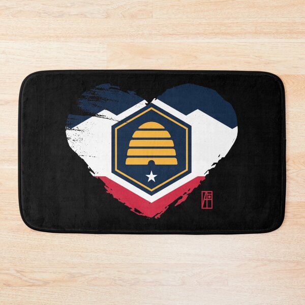 Item preview, U.S. State - I Love Utah - Utah Flag designed and sold by ArtProjectShop.